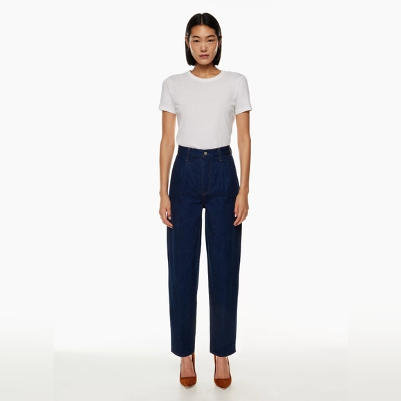 Aritzia Denim - NWT Denim Forum The Luanne High Rise Tapered 30L